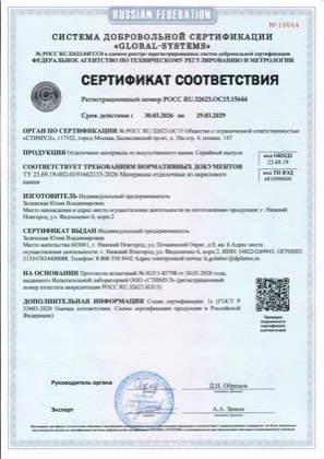 Превью сертификата соответствия
